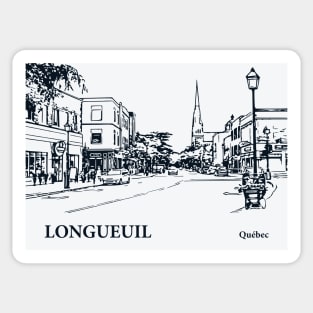 Longueuil - Québec Sticker